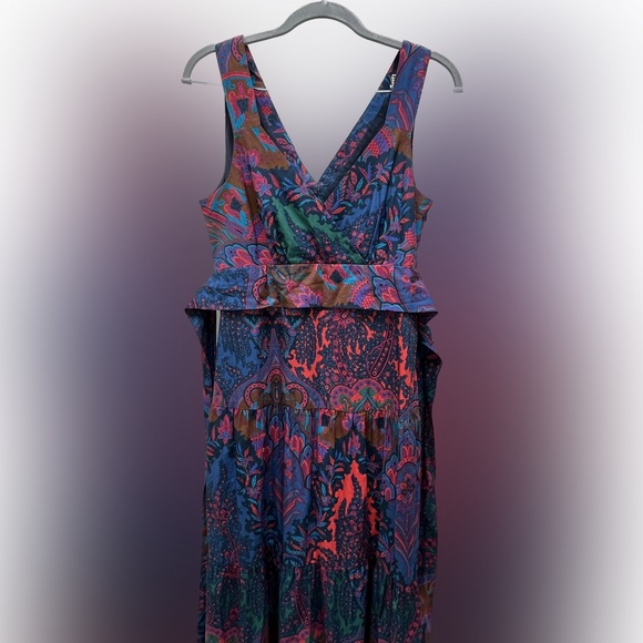 J Crew Ratti Cotton Maxi Dress, size 4 - Picture 2 of 7